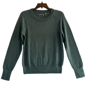 Dockers Women's Classic Green Pullover Crewneck Sweater NWT Size Medium